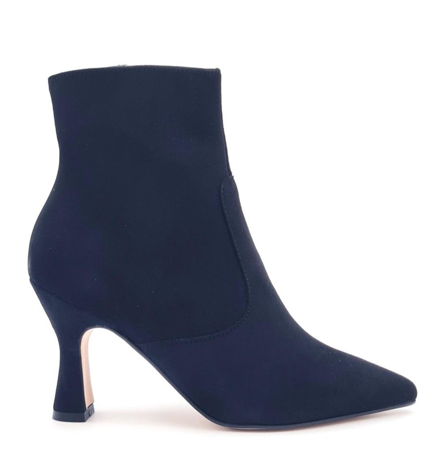 Footwear DCHICAS | Dchicas - 5502 Navy Leather Ankle Boot