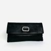 Footwear Le Babe | Le Babe - Bomilly Black Diamonte Clutch