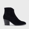 Footwear Wonders Ankle Boots | Wonders - I-8912 Black Cowboy Boots