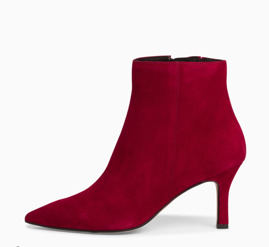 Footwear Tamaris Ankle Boots | Tamaris -1-25037 Red Ankle Boot