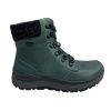 Footwear G Comfort Ankle Boots | G Comfort - Green Leather Waterproof Walking Boot