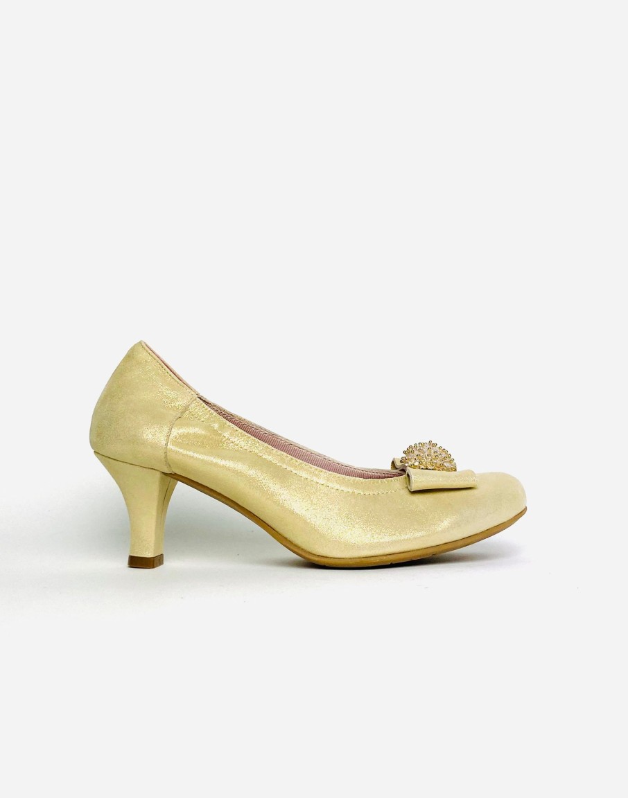 Footwear Le Babe | Le Babe - 3047 Gold Court Shoe