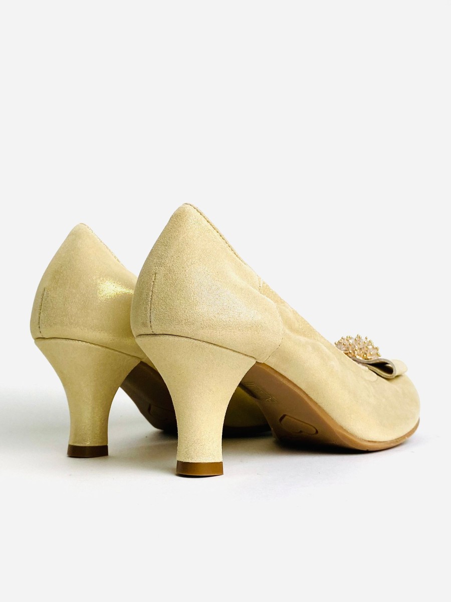 Footwear Le Babe | Le Babe - 3047 Gold Court Shoe