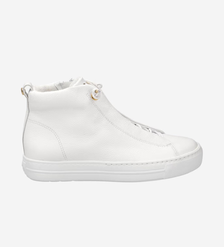 Footwear Paul Green Ankle Boots | Paul Green - 5283 White Hi Top