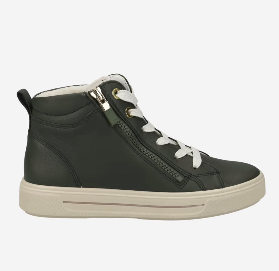 Footwear Ara | Ara - 27404 Olive Green Hi Top