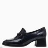 Footwear Tamaris | Tamaris - 24434 Navy Patent Loafer