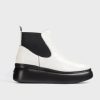 Footwear Wonders | Wonders - A-2604 Winter White Chelsea Boot