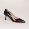 Footwear Kate Appleby | Kate Appleby - Ainwick Navy Court With A Kitten Heel