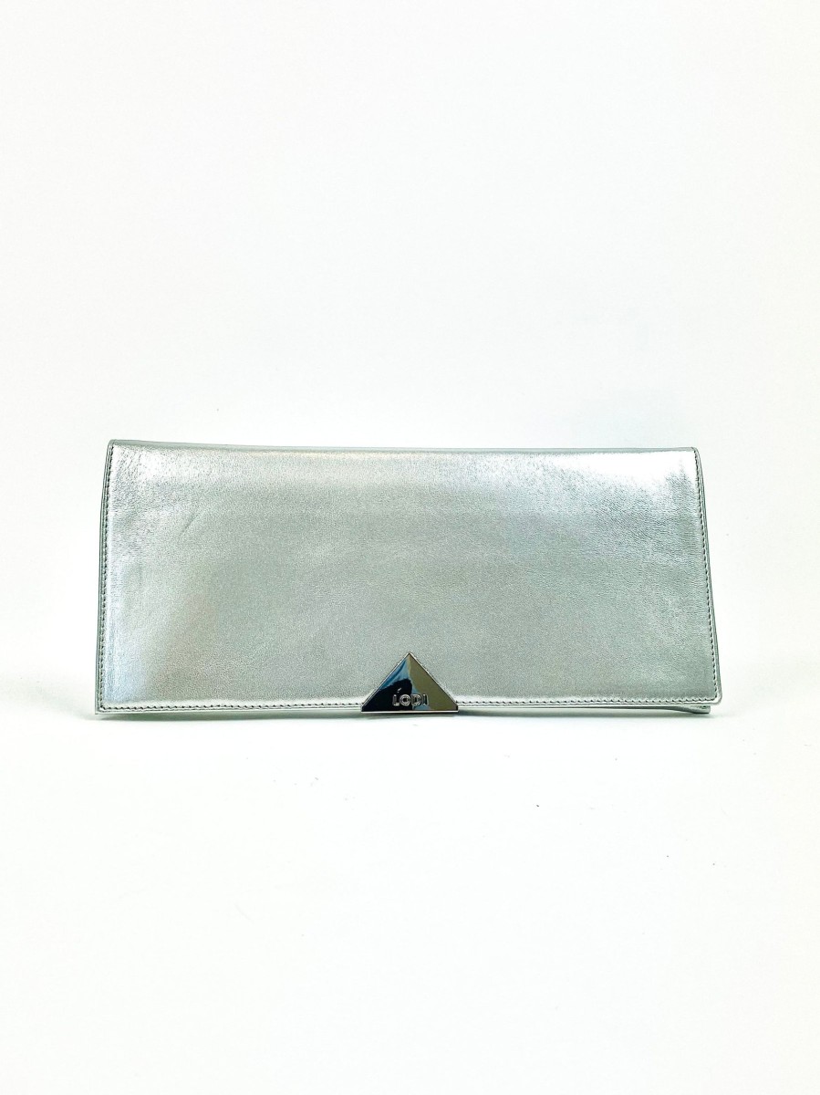 Footwear Lodi | Lodi - Silver Clutch