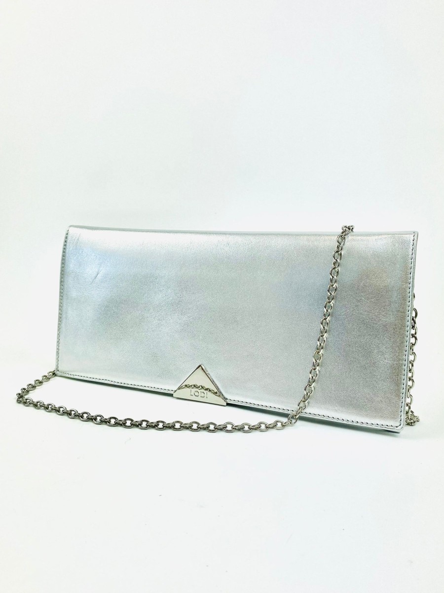 Footwear Lodi | Lodi - Silver Clutch