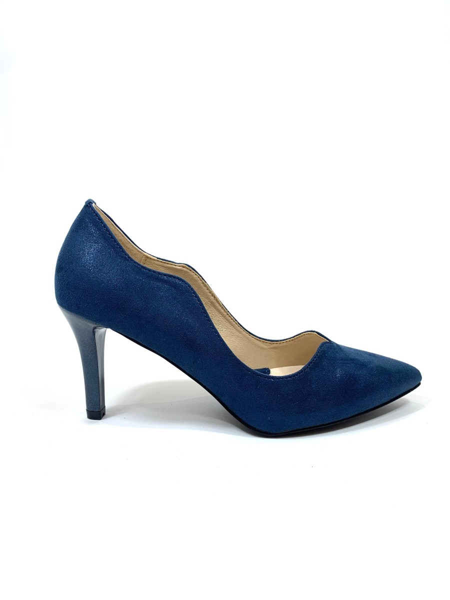 Footwear Sorento | Sorento - Navy Shimmer Court