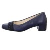 Footwear Ara | Ara - 35813 Navy Court Shoe Extra Wide