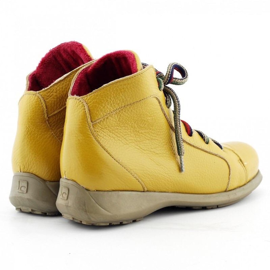 Footwear Jose Saenz | Jose Saenz - Mustard Ankle Boots