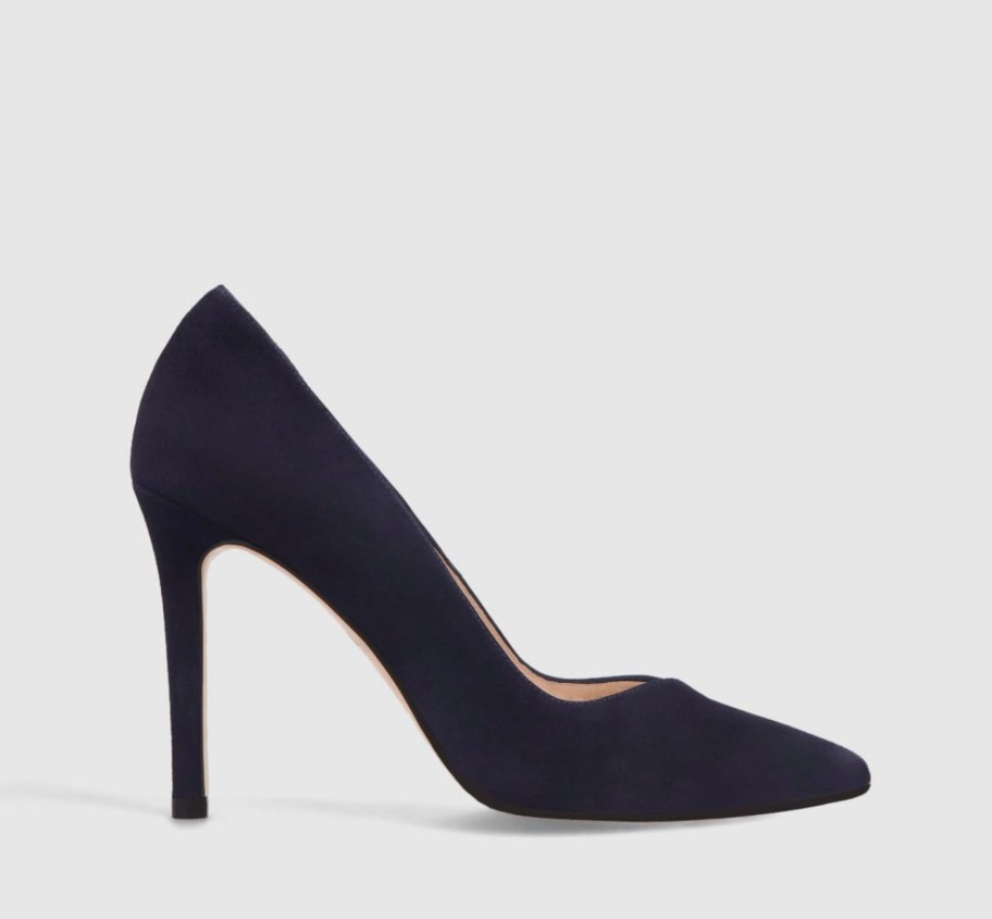 Footwear Lodi | Lodi Victory - Black Suede Court Shoe