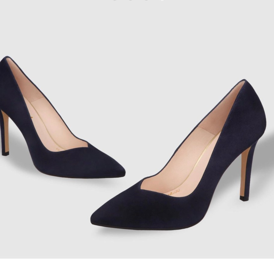 Footwear Lodi | Lodi Victory - Black Suede Court Shoe