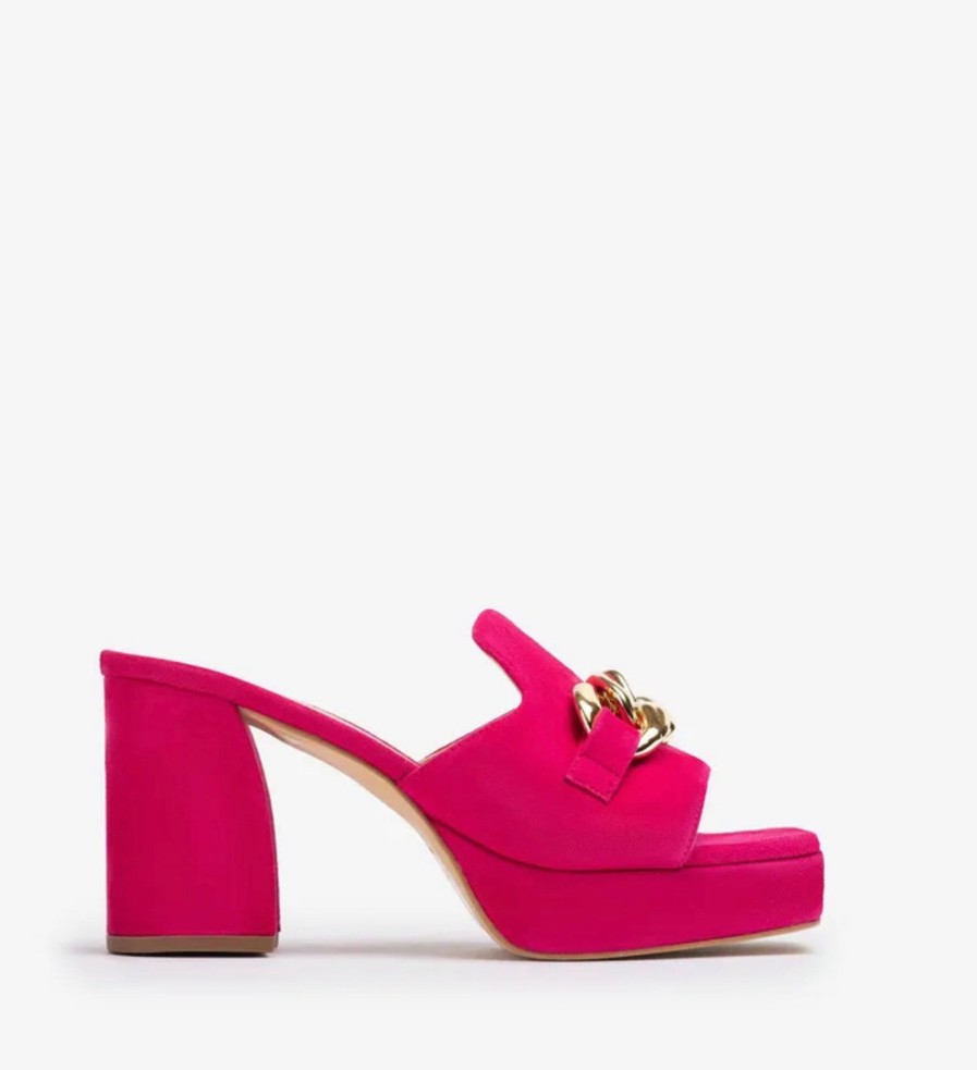 Footwear Unisa | Unisa - Oberon Pink Platform Mule