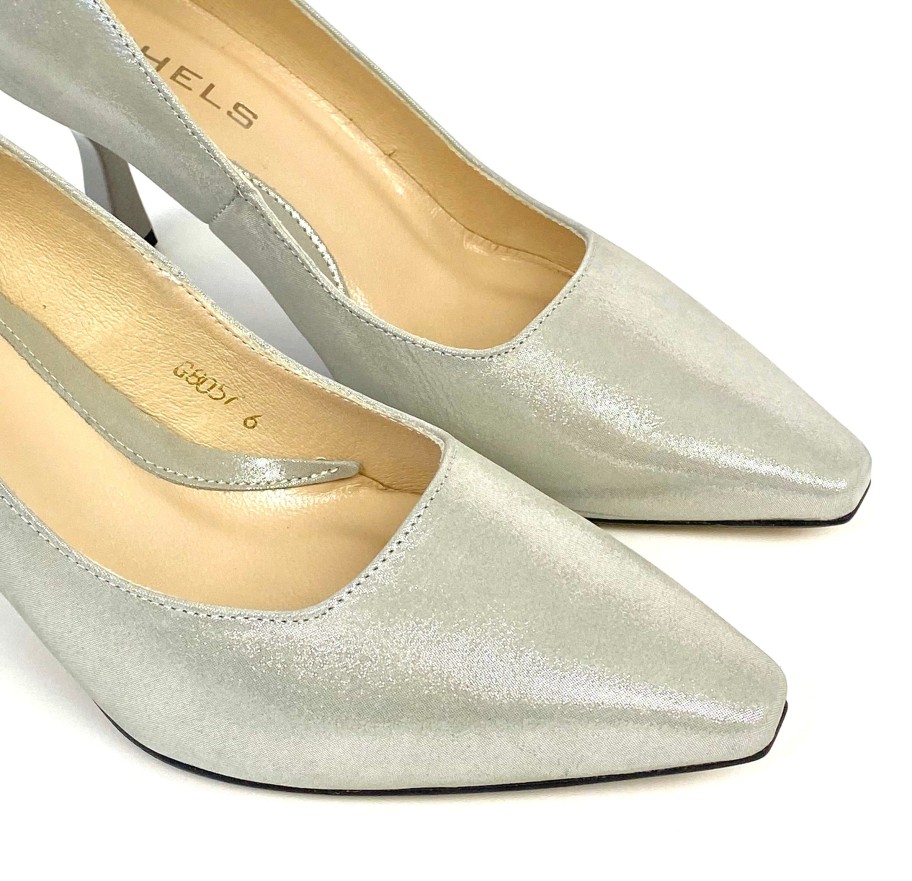 Footwear Rachel's | Rachel'S - Silver Court Shoe