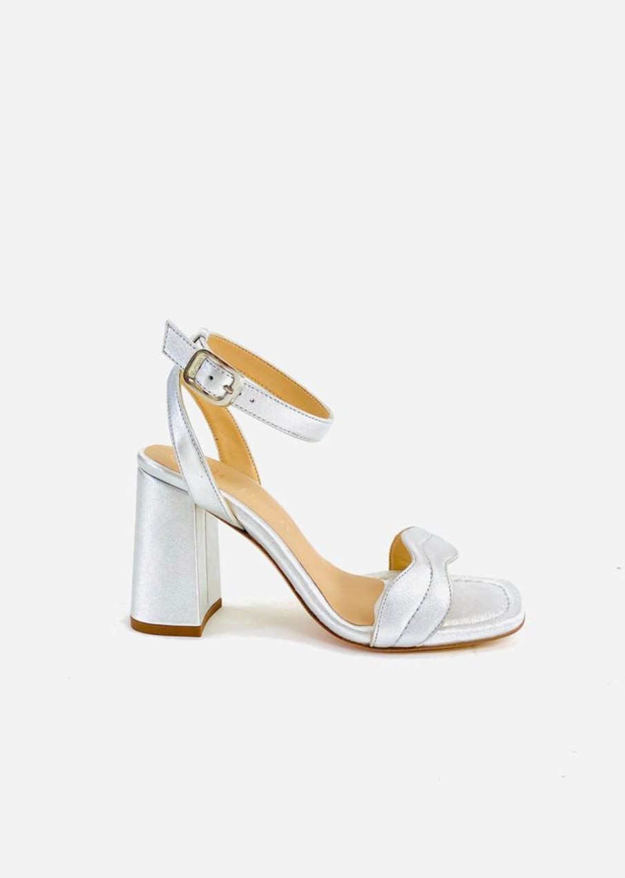 Footwear Unisa | Unisa - Sacro Silver Sandal