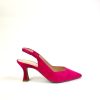 Footwear Lodi | Lodi - Juco Cerise Pink Kitten Heel