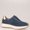 Footwear Kate Appleby | Kate Appleby - Neilston Navy Suede Laced Trainer