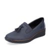 Footwear Rieker | Rieker - 53751 Navy Slip On Loafer