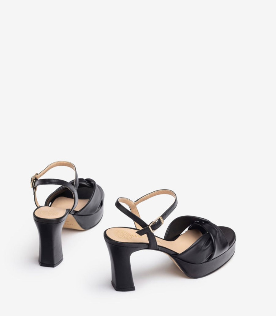 Footwear Unisa | Unisa - Onoa Black Platform