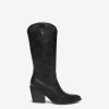 Footwear NeroGiardini Ankle Boots | Nerogiardini - I013274D Black Cowboy Boot