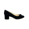 Footwear Rachel's | Rachels - Black Bow Court Shoe