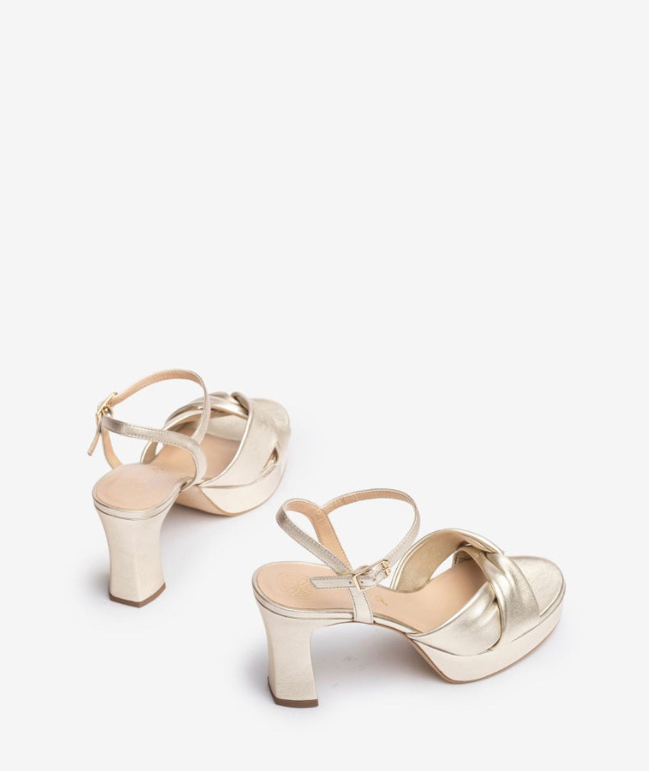 Footwear Unisa | Unisa - Onoa Gold Platform