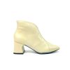 Footwear Wonders Ankle Boots | Wonders - I-9013 Cream Ankle Boot