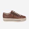 Footwear Paul Green | Paul Green - 5006 Tan Zip Trainer