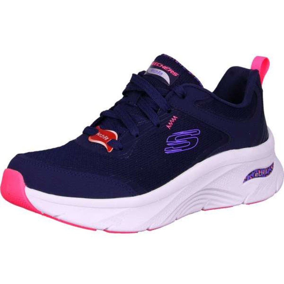 Footwear Skechers | Skechers - 149685 Navy Arch Fit Trainer