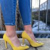 Footwear Rachel's | Rachels - Amarillo Court Shoe With Diamonte