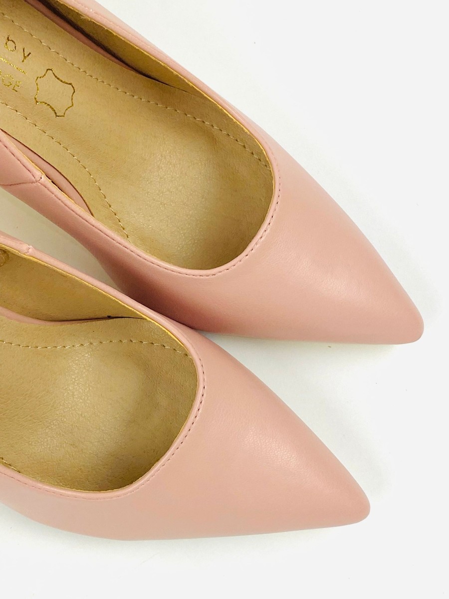 Footwear Kate Appleby | Kate Appleby - Blush Pink Court Shoe