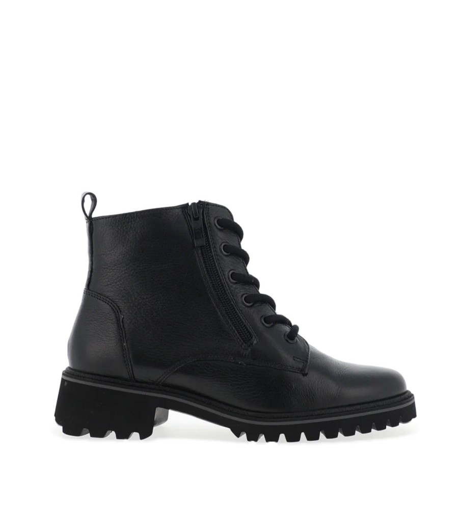 Footwear Ara | Ara - 31225 Black Ankle Zip Boot