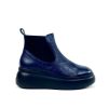 Footwear Wonders | Wonders - A-2604 Navy Wedge Chelsea Boot