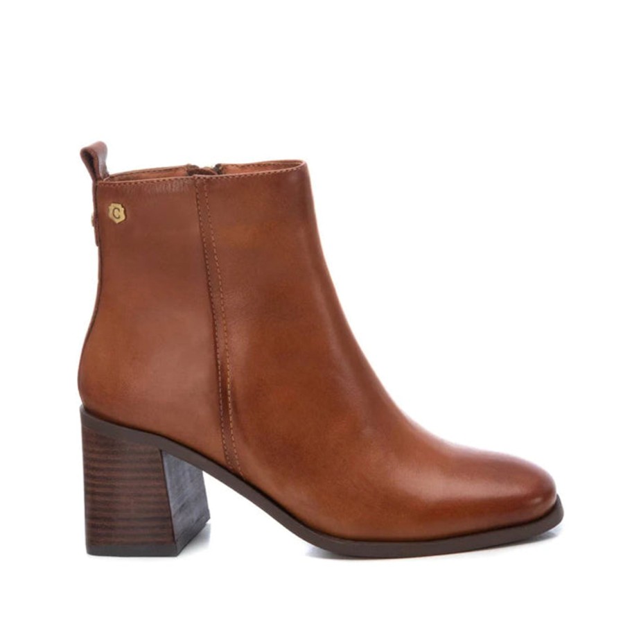 Footwear Carmela Ankle Boots | Carmela - 161228 Tan Leather Ankle Boot