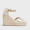 Footwear Wonders | Wonders - Yh-Pi150-G Gold Espadrille