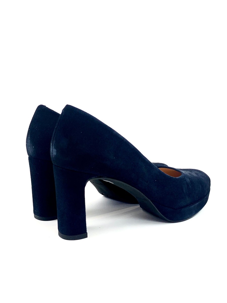 Footwear Unisa | Unisa -Mareli_Ks Navy Suede Platform