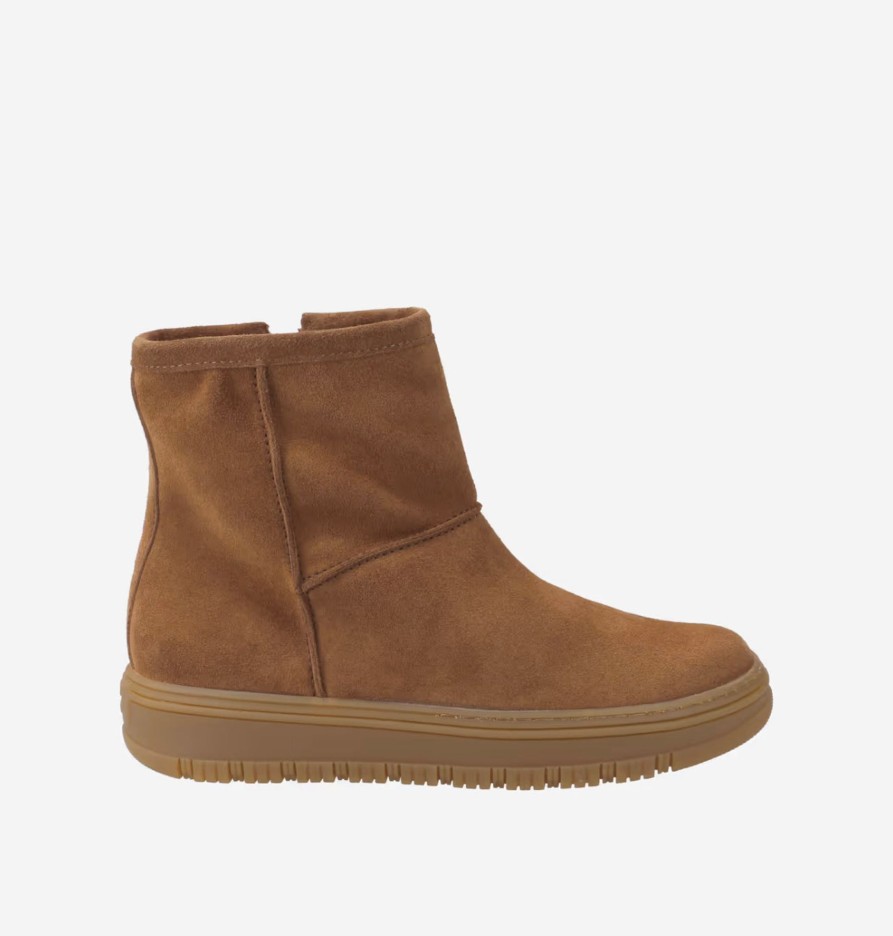 Footwear Paul Green Ankle Boots | Paul Green - 8106 Tan Ugg Boot