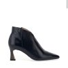 Footwear Hispanitas Ankle Boots | Hispanitas - H1233018 Navy Patent V Shaped Ankle Boot