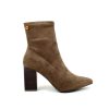 Footwear XTI Ankle Boots | Xti - 142026 Brown Sock Boot