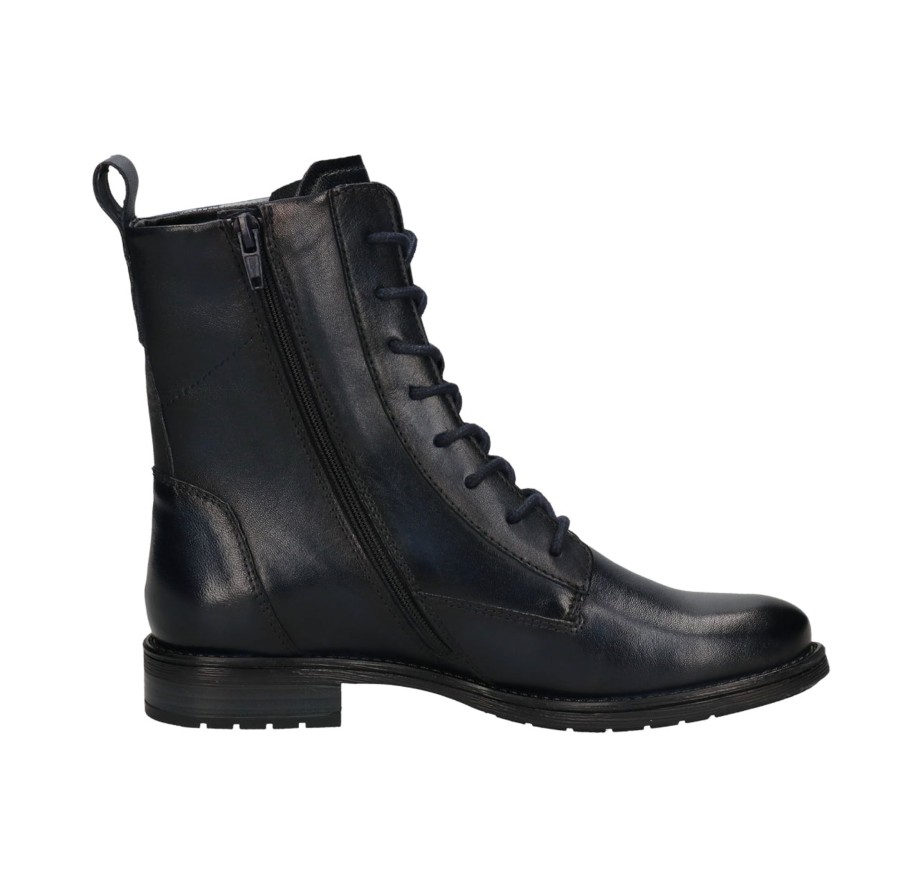 Footwear Bagatt Ankle Boots | Bagatt - Afs38 Navy Biker Boot