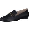 Footwear Paul Green | Paul Green - 2596 Black Leather Loafer