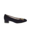 Footwear Ara | Ara - 11806 Navy Suede Court Shoe