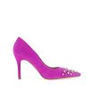 Footwear Lodi | Lodi - Fuschia Court With Embellishment