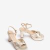 Footwear Unisa | Unisa - Onoa Gold Platform