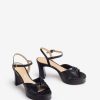 Footwear Unisa | Unisa - Onoa Black Platform