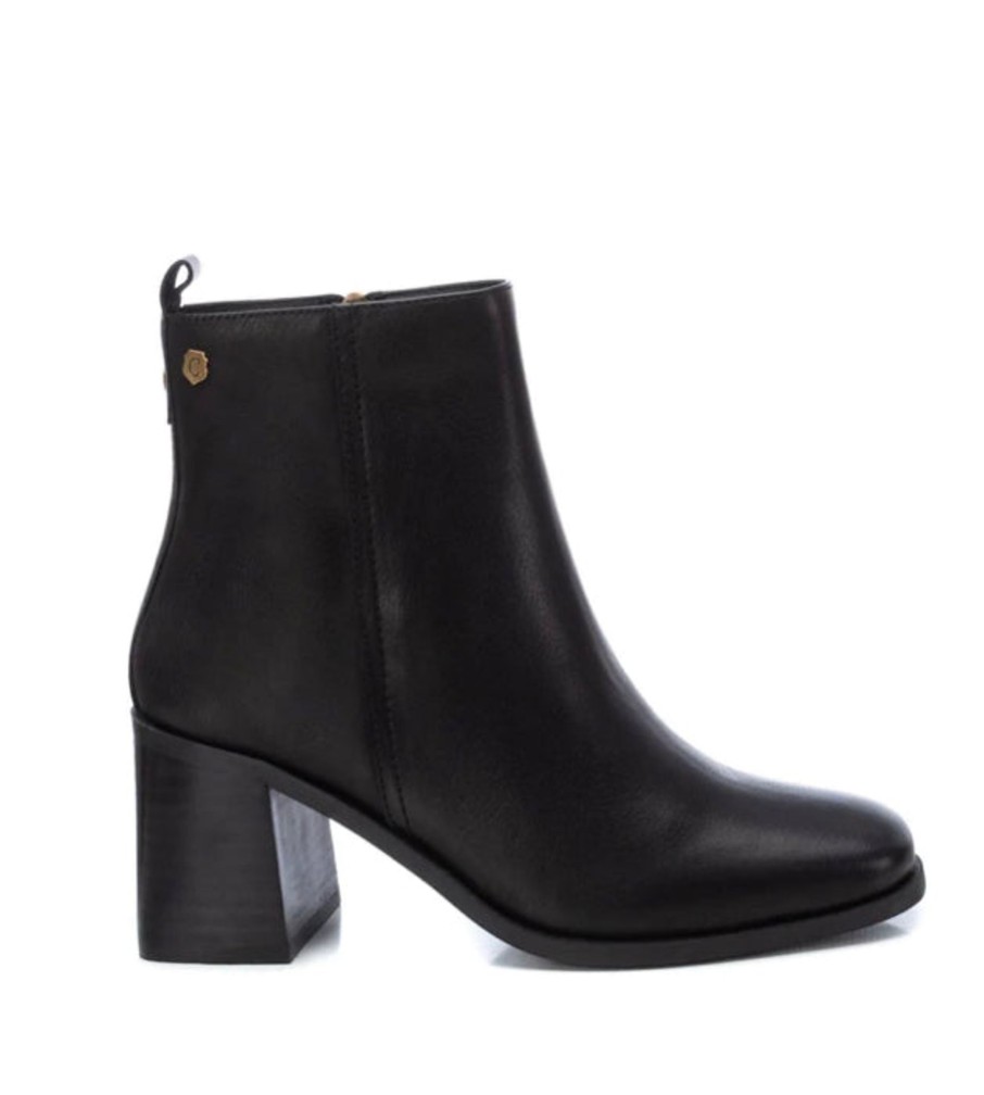 Footwear Carmela Ankle Boots | Carmela - 161228 Black Leather Ankle Boot