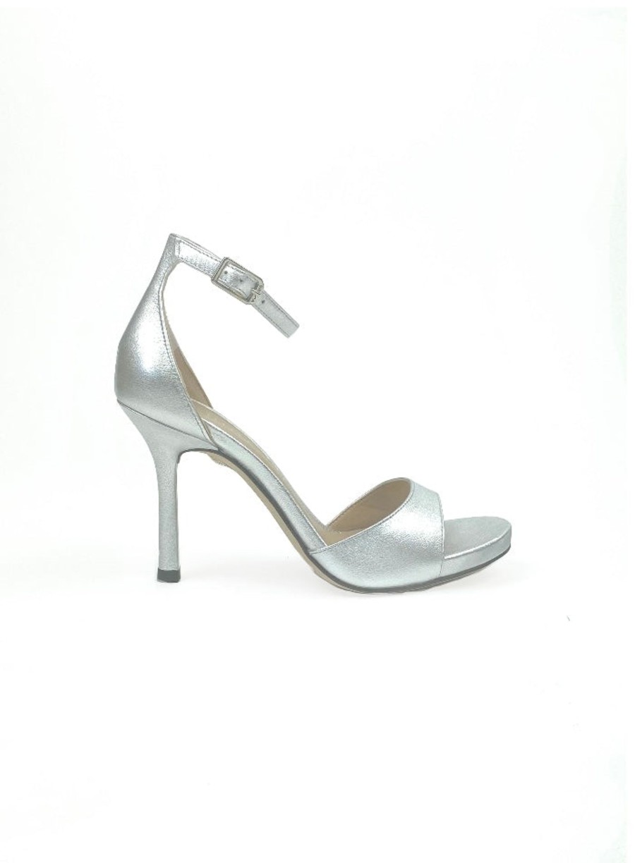 Footwear Unisa | Unisa - Yong Silver Strap Sandals